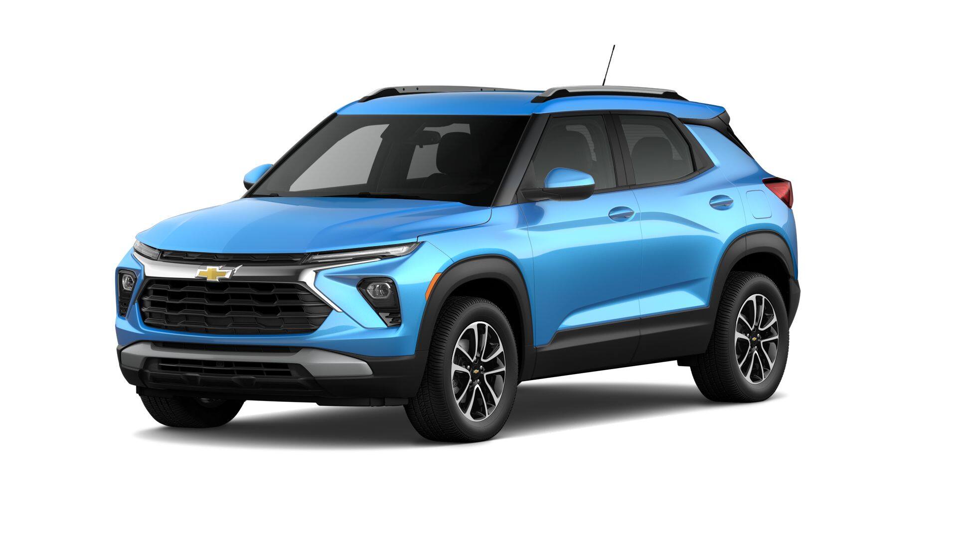 2026 Chevrolet Trailblazer LT in Marina Blue Metallic — front three-quarter view